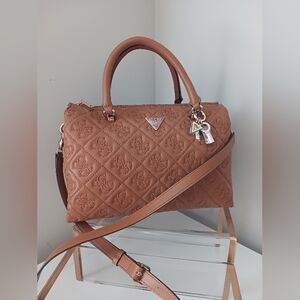 NWT GUESS - Quilted Logo Satchel